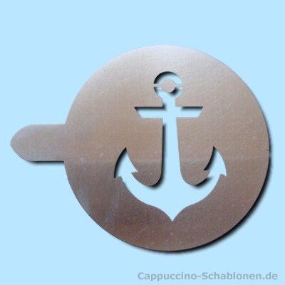 Barista Schablone Anker