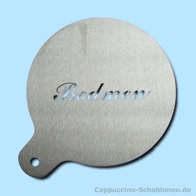 Cappuccino Schablone "Bodmen"