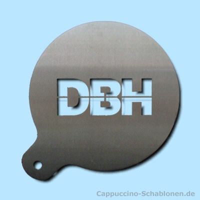 Cappuccino Schablone "DBH"