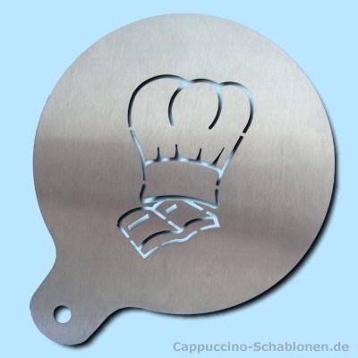 Cappuccino Schablone Kochm&uuml;tze