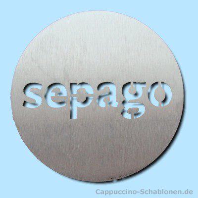 Cappuccino Schablone "sepago"