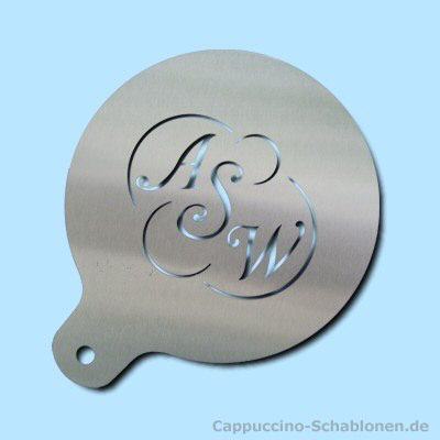 Cappuccino Schablone "ASW"