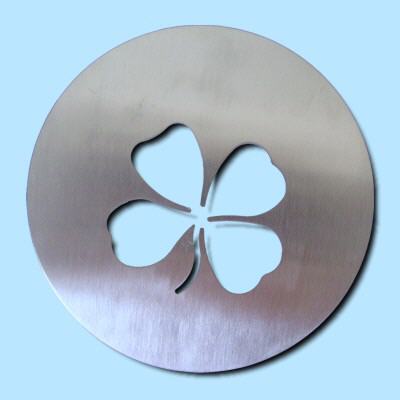 Dekoschablone Kleeblatt