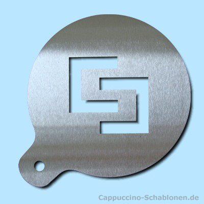 Barista Schablone Firmenlogo