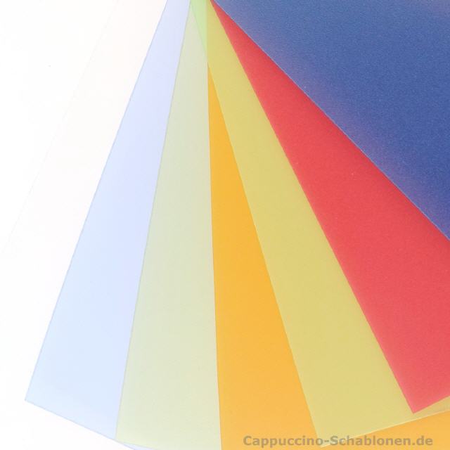 Farbt&ouml;ne Kunststoff transparent