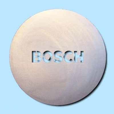 Milchschaum Schablone "BOSCH"