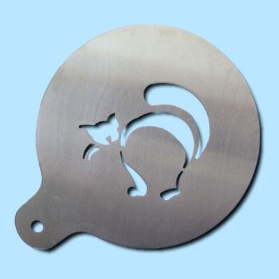 Pudding-Schablone "Katze"