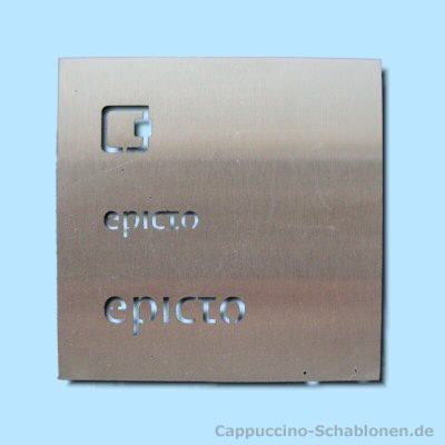 Schablone Sonderanfertigung "Epicto"