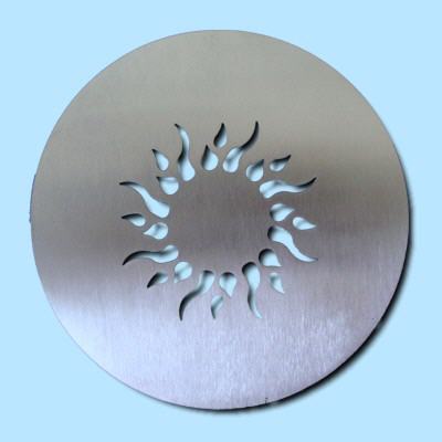 Spr&uuml;hschablone Sonne