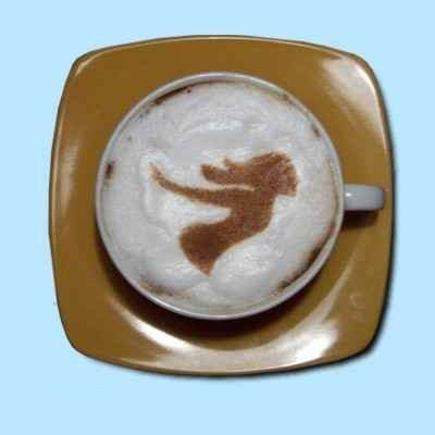 Schaumabdruck Schablone "Thalia"